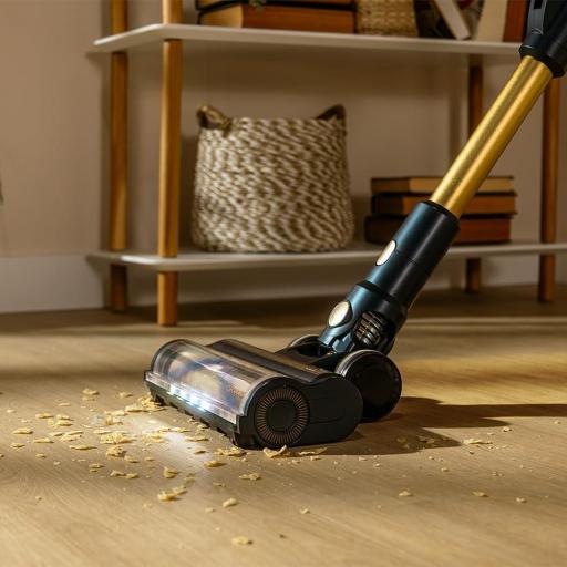 Cecotec Aspiradora Escoba sin Cable Conga Rockstar  600W, Potencia de Succión 160AW, 40kPa, Modo Auto, Cepillo Animales y Tubo Flexible, Limpia hasta 140m2 sin parones en Modo Eco [3]
