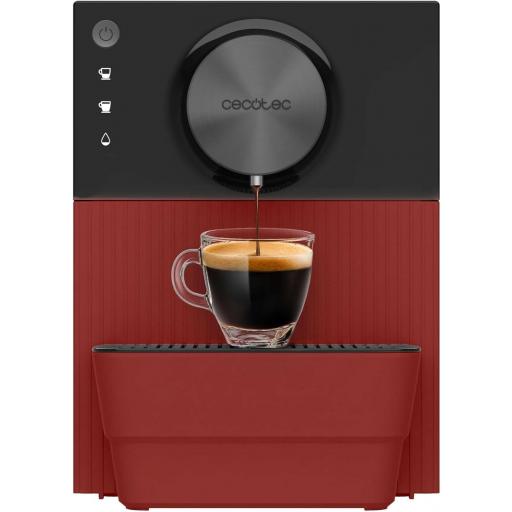 Cafetera Superautomática Cecotec  Compacta  1350W, Rendimiento Profesional, Sistema de Prensado, Pre-Infusión, 19Bares, Sistema Thermoblock, 5 Niveles de Molienda, Control Táctil [0]