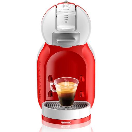 - Cafetera automática de cápsulas NESCAFÉ DOLCE GUSTO Mini Me   15 bares de presión para bebidas frías y calientes. 0.8 l. Color blanco y rojo+ 3 paquetes de capsulas. OFERTA 64€ [2]