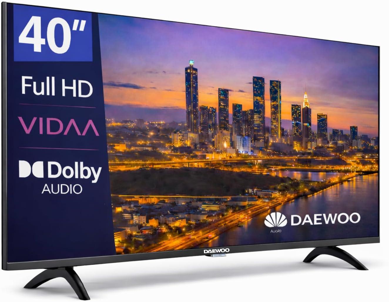 TV DAEWOO 40" FHD SMART TV DOLBY AUDIO