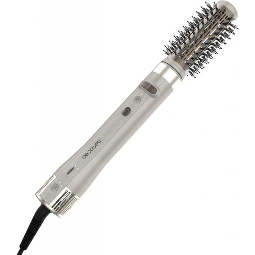 Cecotec Moldeador de Pelo 8 Cabezales CeramicCare 8in1 AirGlam Gyro Champagne. 1500W, 110000RPM, Alisa, Moldea y Riza tu Cabello, Motor Brushless, Función Rotativa, Revestimiento Cerámica y Queratina [2]