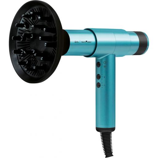 Secador Pelo Profesional JATA Iónico 2000 W. Marco Aldany. Motor BLDC 110.000 rpm. Secado rápido. Control de temperatura y de velocidad del aire. Cabello sano, brillante, sin encrespamiento [3]