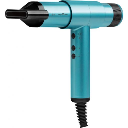 Secador Pelo Profesional JATA Iónico 2000 W. Marco Aldany. Motor BLDC 110.000 rpm. Secado rápido. Control de temperatura y de velocidad del aire. Cabello sano, brillante, sin encrespamiento [2]