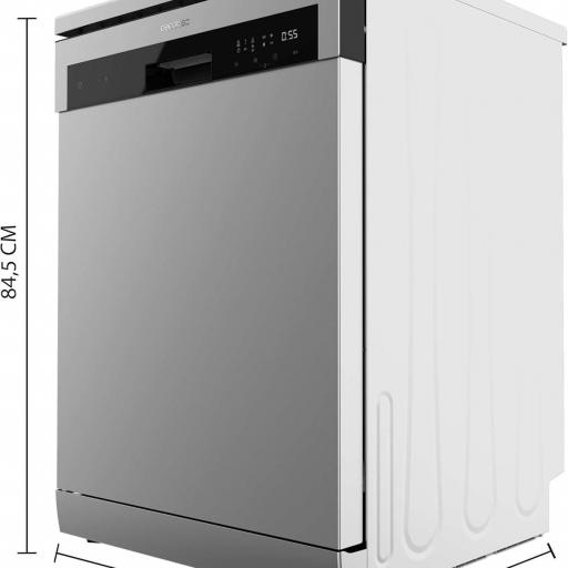  Lavavajillas Libre Instalación Cecotec 60cm   13 Cubiertos y 6 Programas, Inox [Clase de eficiencia energética E] [1]