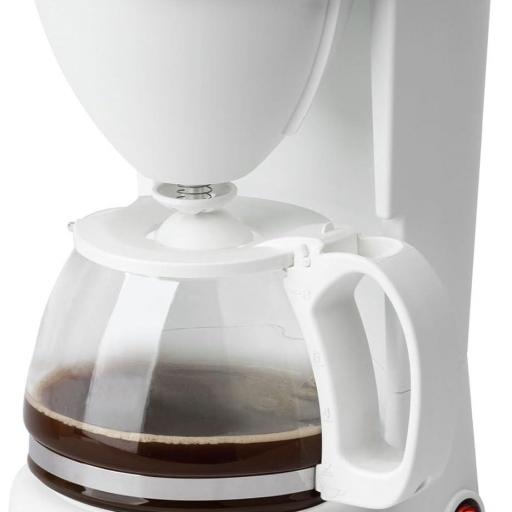  Cafetera de goteo JATA - de 2 a 8 tazas. Jarra de cristal de 750 ml con tapa. Sistema antigoteo. Filtro permanente. Desconexión automática. Ahorro energético. 650 W de potencia [1]