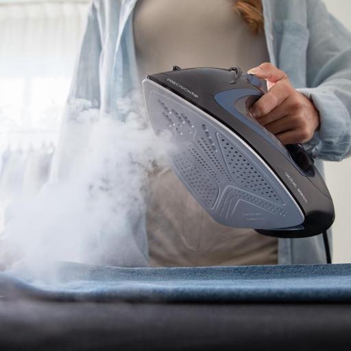  Plancha de RopaCecotec  Potencia de 2600 W, Vapor Continuo de 60 g/min, Golpe de Vapor de 210 g/min, Suela Cerámica, Depósito de 300 ml, Antical, Antigoteo, Smart Auto Off [2]