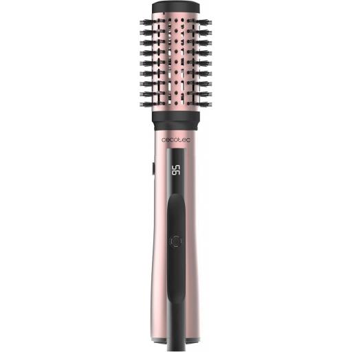  Cepillo de Aire Cecotec con Función Iónica  1200W, Seca, Moldea y Da Volumen, Pantalla, Revestimiento de Cerámica, 3 Modos de Calor, Cepillos de 50 mm, 33 mm y Voluminizador [2]