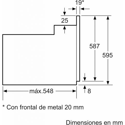  Horno multifunción Balay blanco Aire 3D profesional, precalentamiento rápido, 5 funciones,  [3]