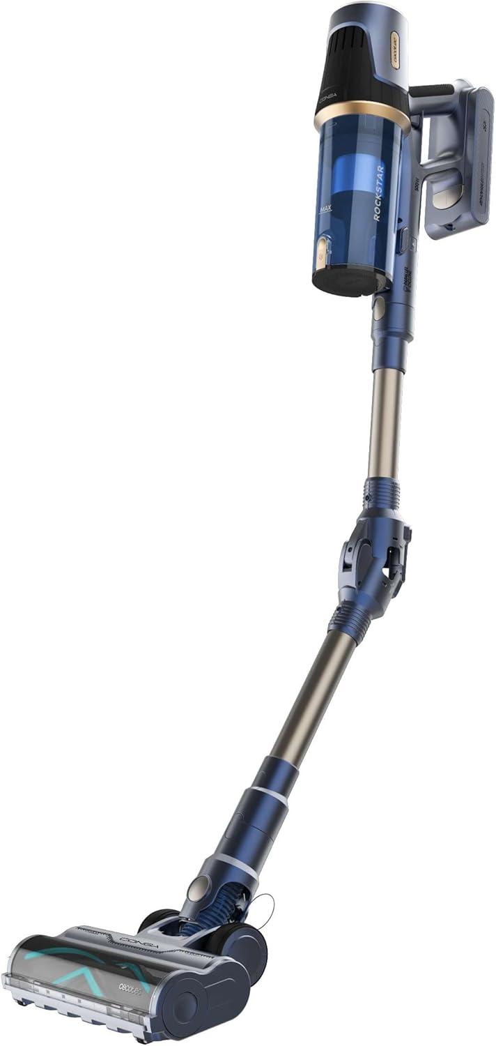 c Aspirador Escoba sin Cable Cecotec 500W, Potencia de Succión 150AW, Modo Auto, Cepillo para Animales y Tubo Flexible, Batería 33,6V, Limpia 140m2 en Modo Eco