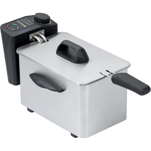 Freidora de aceite comelec 2l inox 2000w