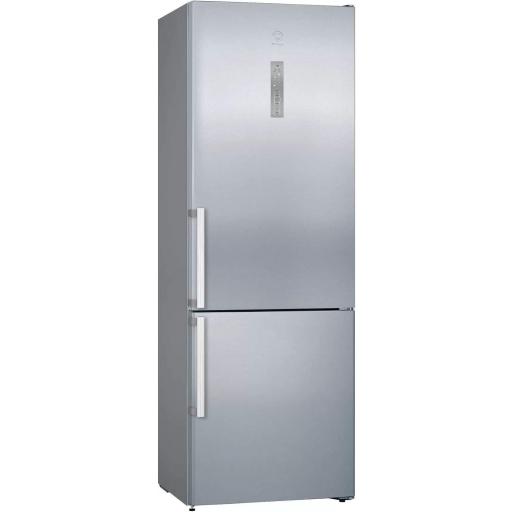 Frigorífico combi  Balay , No Frost, 203 cm,, Ancho especial 70 cm, Cajón ExtraFresh, Inox