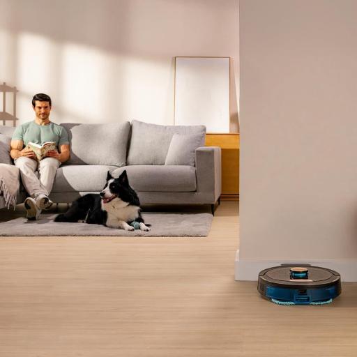  Robot Aspirador y Friegasuelos con IA Cecotec Conga CON Inteligencia Artificial, 20000Pa, Cepillo de Silicona Antienredos, Mopas Giratorias, Autonomía hasta 220 m², Control App 3.0 [2]