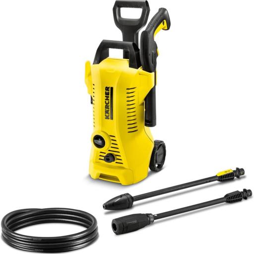 Hidrolimpiadora Kärcher  K 2 Power Control, presión: 110 Bar, caudal: 360 l/h, Rendimiento: 20 m²/h, Filtro de Agua, Peso: 4,0 kg, Pistola y Manguera de Alta presión, Boquilla Turbo, Lanza [0]