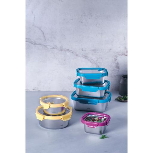 RECIPIENTE LACOR REDONDO ETERN 700ML ACERO INOXIDAB [1]