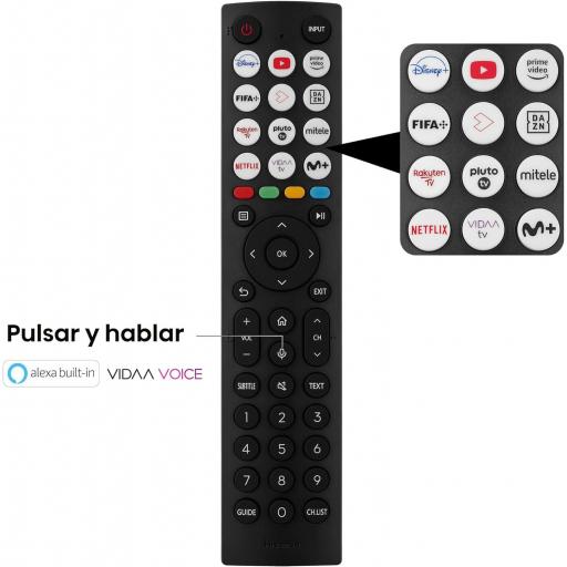 TV LED 43'' - Hisense Smart TV, UHD 4K, Dolby Vision, Modo juego Plus, DTS Virtual X, Control por voz [2]