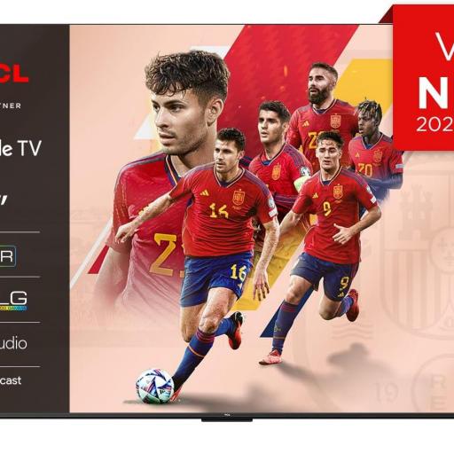 TV TCL  85" 4K Ultra HD, HDR TV, Smart TV Powered by Google TV (Dolby Audio, Motion Clarity, Control por Voz, Compatible con Google Assistant, Chromecast Integrado)  [1]