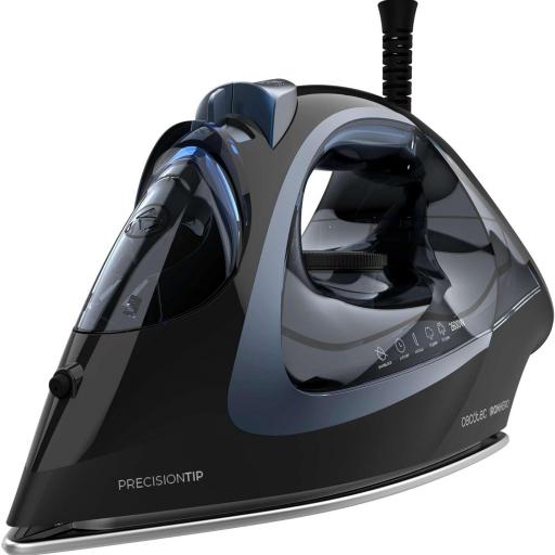  Plancha de RopaCecotec  Potencia de 2600 W, Vapor Continuo de 60 g/min, Golpe de Vapor de 210 g/min, Suela Cerámica, Depósito de 300 ml, Antical, Antigoteo, Smart Auto Off [0]