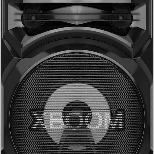 Altavoz Portátil LG ON5 -  Luces RGB Multicolores, Tweeter 2"x 2, Woofer 8", Sintonizador FM y DAB+, USB Grabador, Bluetooth 4.0, Bandeja CD, Efectos DJ, Función Karaoke, Color Negro [3]