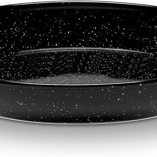 VAELLO CAZUELA ESMALTADA CON ASAS ESPECIAL HORNO Ø30 cm