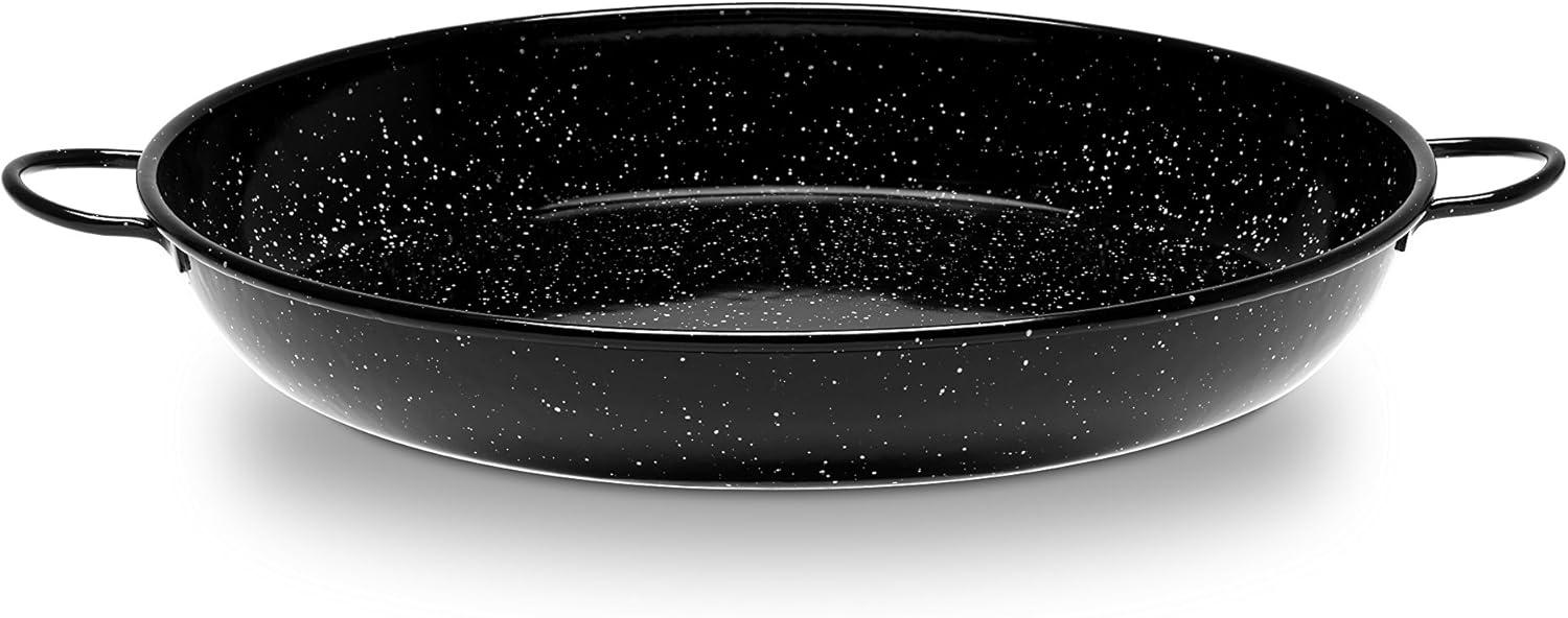 VAELLO CAZUELA ESMALTADA CON ASAS ESPECIAL HORNO Ø34 cm