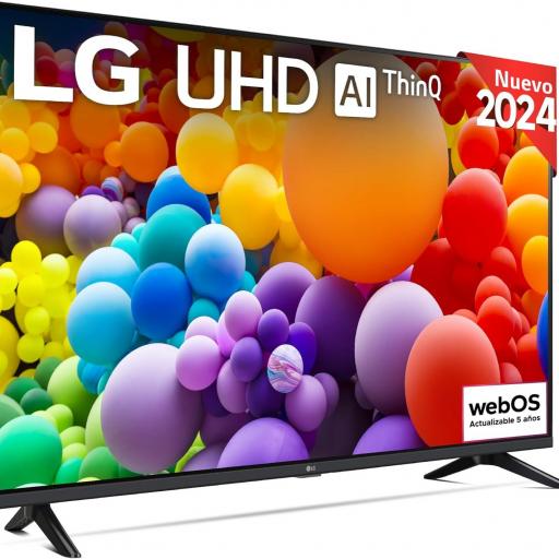 TV LG  50 ",UHD 4K, Serie UT73, Smart TV, WebOS24, Procesador a5, HDR10, Dolby Digital Plus, SmartTV, 3840x2160, Negro  [2]