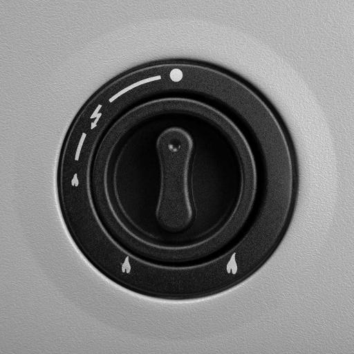  Estufa de gas butano Orbegozo  4200 W, tecnología de llama azul, Triple sistema de seguridad, apta para gas butano y propano, asa para transporte, ruedas pivotantes, color negro [3]