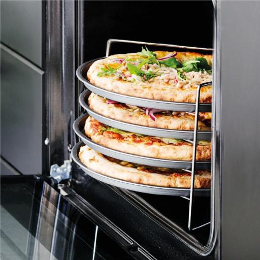  - Soporte para Hornear Pizzas, 4 Bandejas y Soporte Varilla | Organiza y mantiene todo a mano; libre de BPA, ideal para cocina profesional y uso diario en casa, para tu cocina cada día [1]