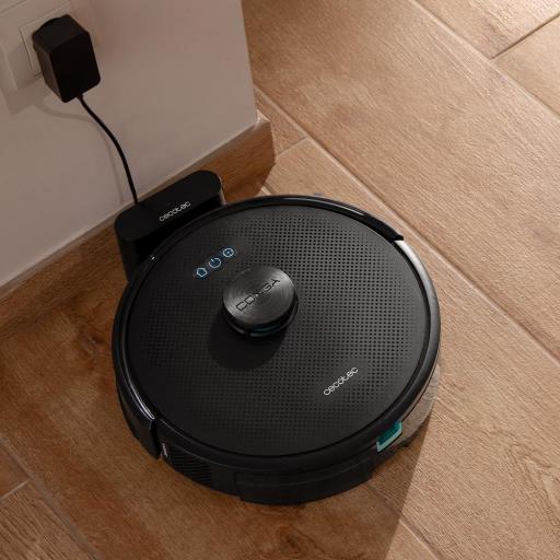  Robot Aspirador y Friegasuelos Cecotec Conga . Navegación Láser, 20000Pa de Presión de Succión, Batería de 4500 mAh, Cepillo de Silicona Especial Mascotas, Cobertura hasta 180m² [1]