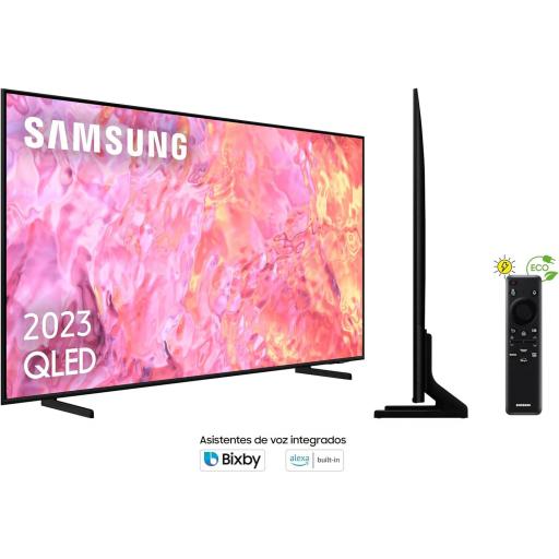 SAMSUNG TV QLED 4K 2023 Smart TV de 65" con Tecnología Quantum dot, Quantum HDR10+, Multi View y Q-Symphony [Clase de eficiencia energética E] [3]