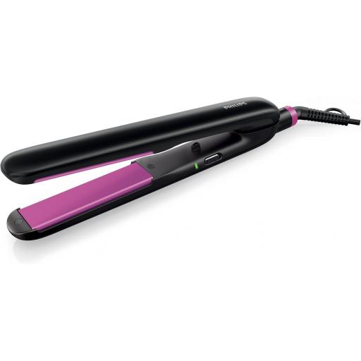  Secador de Pelo philips Difusor y Boquilla, Plancha de Pelo con Iones, 3 Velocidades, 3 Temperaturas, 2100 W, Negro y Fucsia [1]