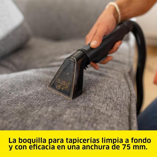  lava-aspiradora Kärcher SE 2 Spot Care, potencia: 450 W, depósito de agua limpia: 1,5 l, superficie: 2,89 m², peso: 4,2 kg, boquilla para tapicerías, boquilla para manchas, limpiador RM 519 [3]
