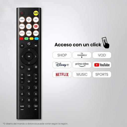 Tv" 40 Hisense - FHD , Dolby Audio, Share to TV, Reducción de Ruido, Modo Juego, Airplay, Smart Home Ready [Clase de eficiencia energética F] [1]