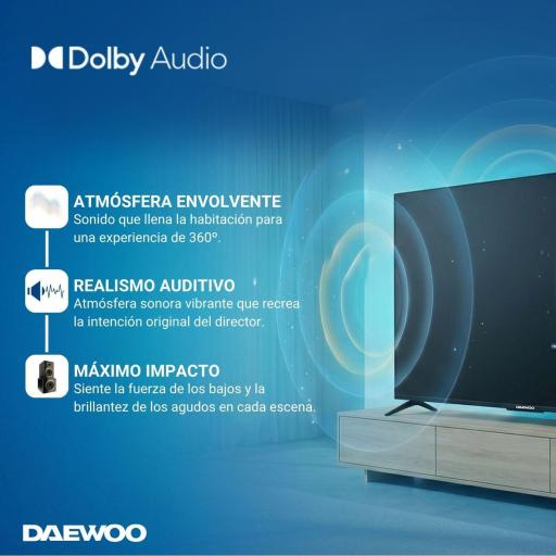 TV DAEWOO 40" FHD SMART TV DOLBY AUDIO [2]