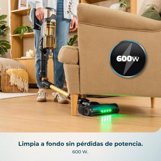  Aspiradora Escoba Cecotec sin Cable Conga Rockstar . 600W, Potencia Succión 200AW, Cepillo Antienredos Hairless XXL, Autonomía 65mins, Cepillo Mascotas, Tubo Flexible y Accesorios [3]