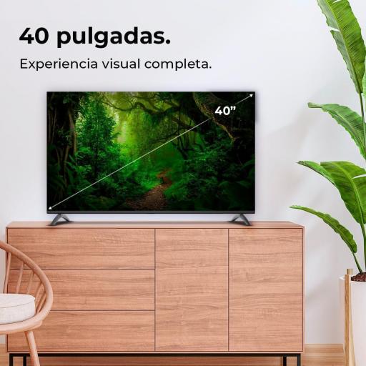  Televisor LED de 40 Pulgadas Cecotec Smart TV, Resolución Full HD A5 Series . TV VIDAA, Dolby Audio, Smart TV VIDAA, WiFi Integrado, Chromecast, 3 HDMI y 2 USB, Altavoces 16W  [2]