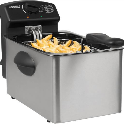 FREIDORA PRINCESS 4L 2000W INOX