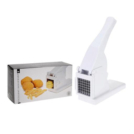 BASICS CORTAPATATAS CON CUCHILLAS INOXIDABLES