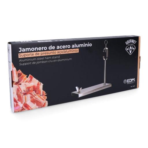 GOURMET KITCHEN  Filtrar por marca JAMONERO DE ACERO ALUMINIO Medida 40 x 16,5 x 42 cm [3]