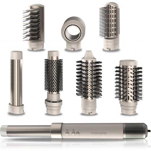  Cepillo de Aire SecadorCecotec Moldeador Alisador Multifunción 8 Cabezales1400W, Tecnología Coanda, 3 Velocidades, 3 Temperaturas, Control Inteligente Calor, 110000rpm [0]