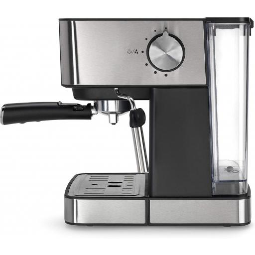 Cafetera Espresso Solac  - 850W, 20 Bares, Vaporizador, Calienta Tazas, Depósito 1.6 Litros [2]
