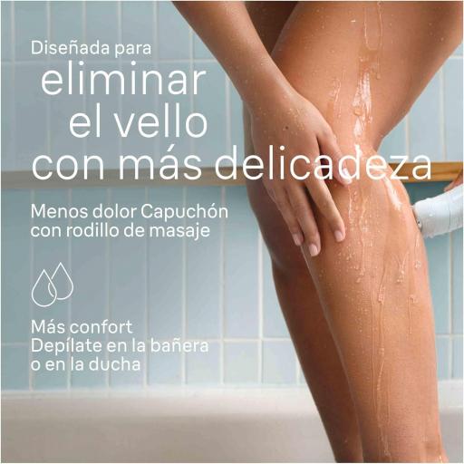 Braun Silk-épil 5, Depiladora Eléctrica Mujer para Una Eliminación del Vello Fácil, Depilación en Seco Y en Mojado, con Cabezal de Rasuradora, Piel Suave Duradera, 5-041, Blanco/Gris [2]