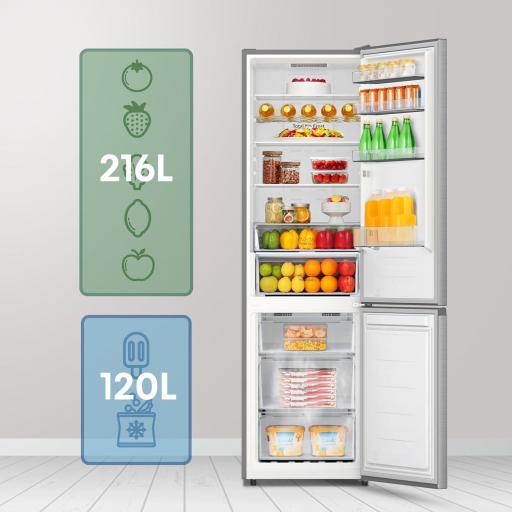  FRICOM. HISENSE 202x60x58 NF INOX clase a [1]