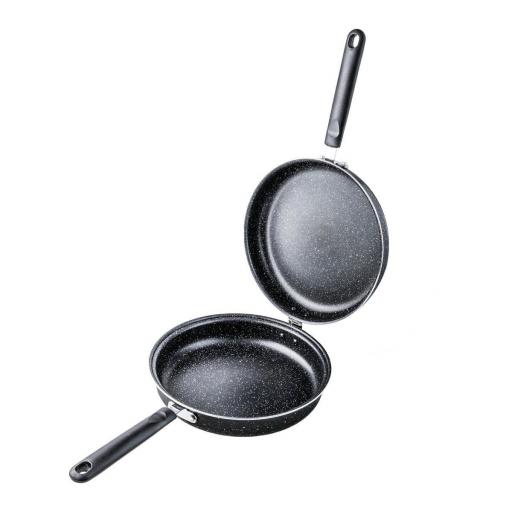 SARTÉN ALUMINIO PIEDRA MÁRMOL TORTILLA NATURE 24CM [1]