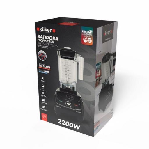 BATIDORA VASO PROFESIONAL 2L 2200W KÜKEN