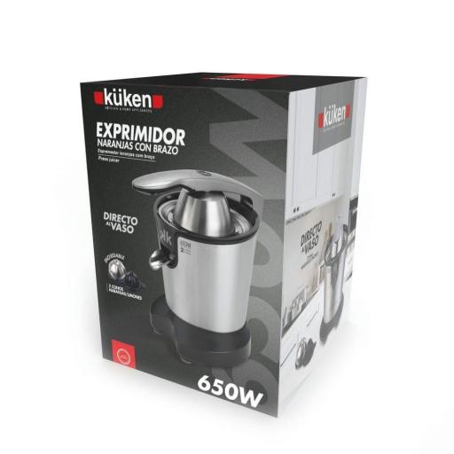 EXPRIMIDOR NARANJAS CON BRAZO KUKEN 650W [1]