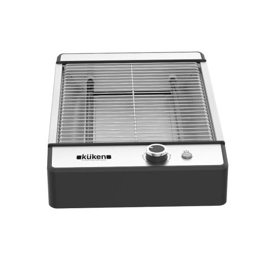 TOSTADORA PLANA 700W ACERO INOX KÜKEN [1]