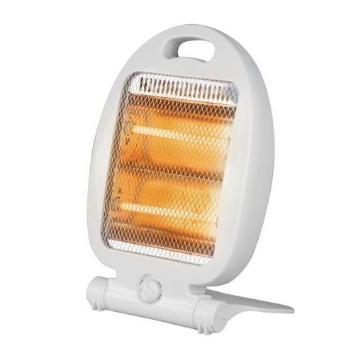ESTUFA CUARZO SUELO ORIENTABLE 2BARRAS 800W BLANCO [2]