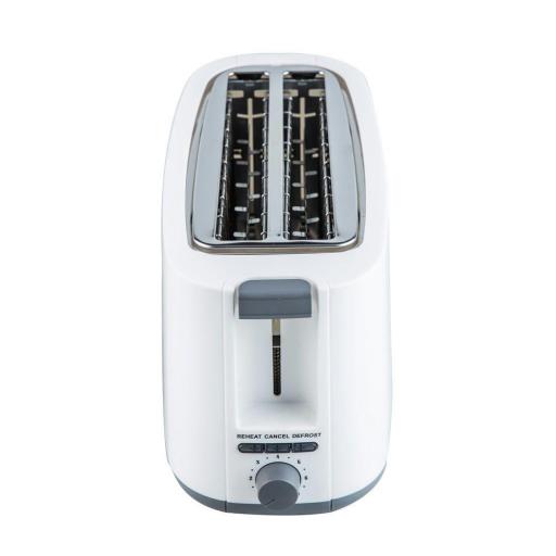 TOSTADORA ELÉCTRICA KÜKEN BLANCA 1400W 4 PIEZAS [2]