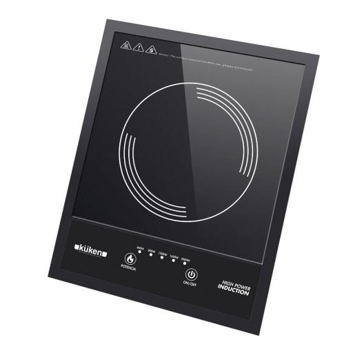 PLACA INDUCCIÓN DIGITAL PLANA 2000W KÜKEN