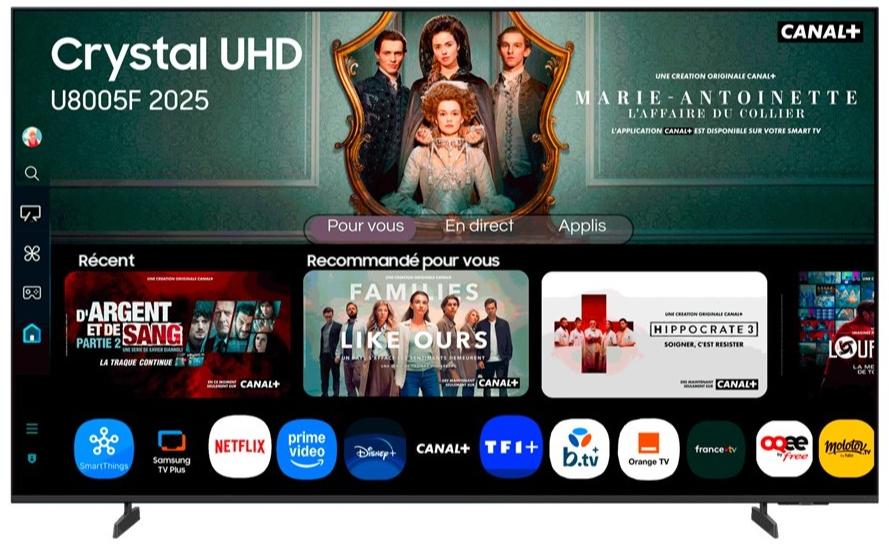 TV SAMSUNG 50" CRYSTAL UHD SMART TV BT